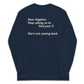 Dear Algebra, Stop Asking Us To Find Your X - Adult & Kids T-Shirts, Sweatshirts & Hoodies apparel design preview 1