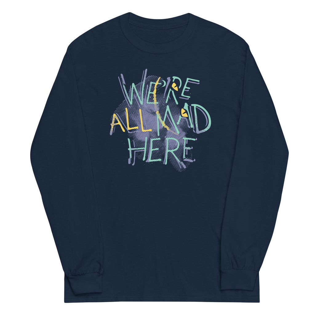 We're All Mad Here - Adult & Kids T-Shirts, Sweatshirts & Hoodies apparel design preview 1