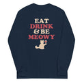 Eat Drink Be Meowy - Adult & Kids T-Shirts, Sweatshirts & Hoodies apparel design preview 1