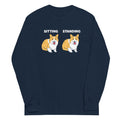 Corgi Sitting And Standing - Adult & Kids T-Shirts, Sweatshirts & Hoodies apparel design preview 1