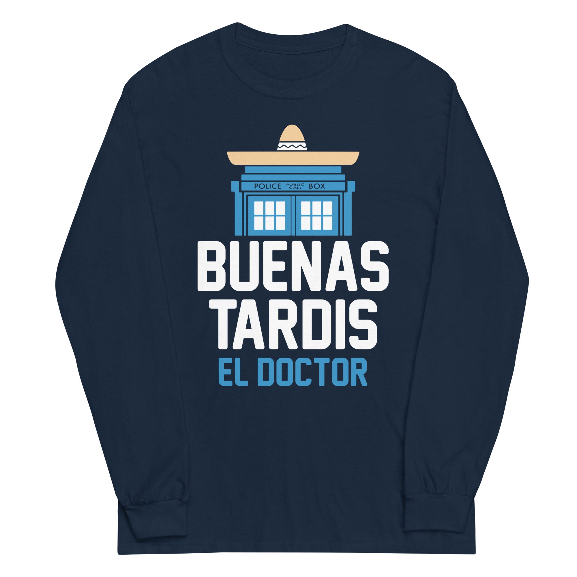 Buenas Tardis - Adult & Kids T-Shirts, Sweatshirts & Hoodies apparel design preview 1