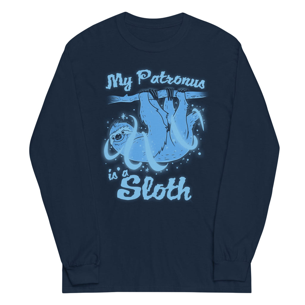 My Patronus Is A Sloth - Adult & Kids T-Shirts, Sweatshirts & Hoodies apparel design preview 1