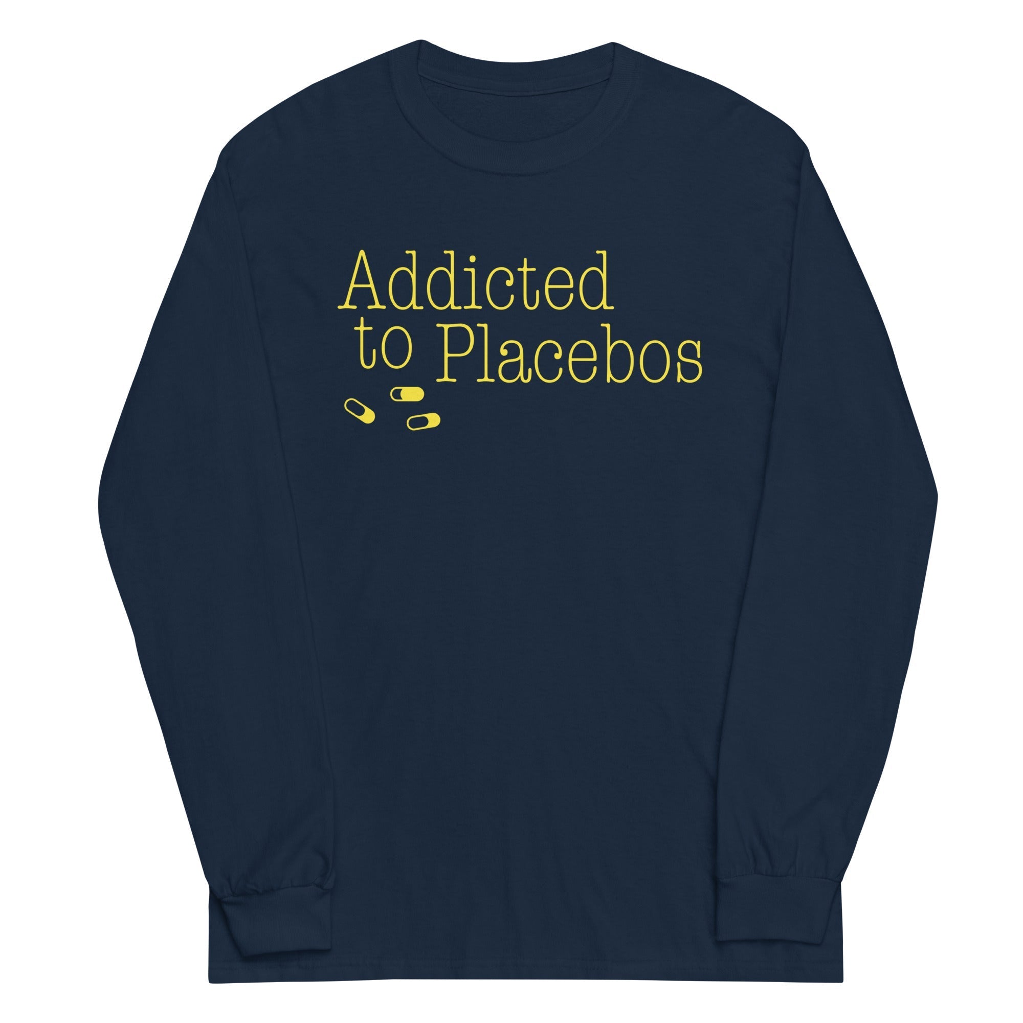 Addicted To Placebos - Adult & Kids T-Shirts, Sweatshirts & Hoodies apparel design preview 1