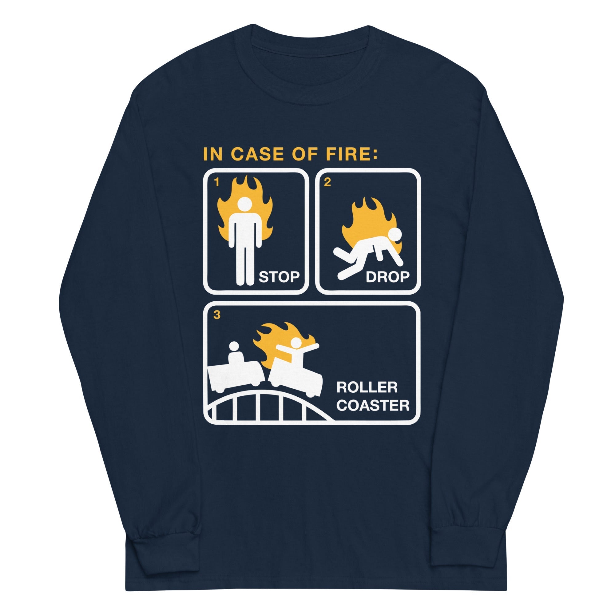 Stop Drop Roller Coaster - Adult & Kids T-Shirts, Sweatshirts & Hoodies apparel design preview 1