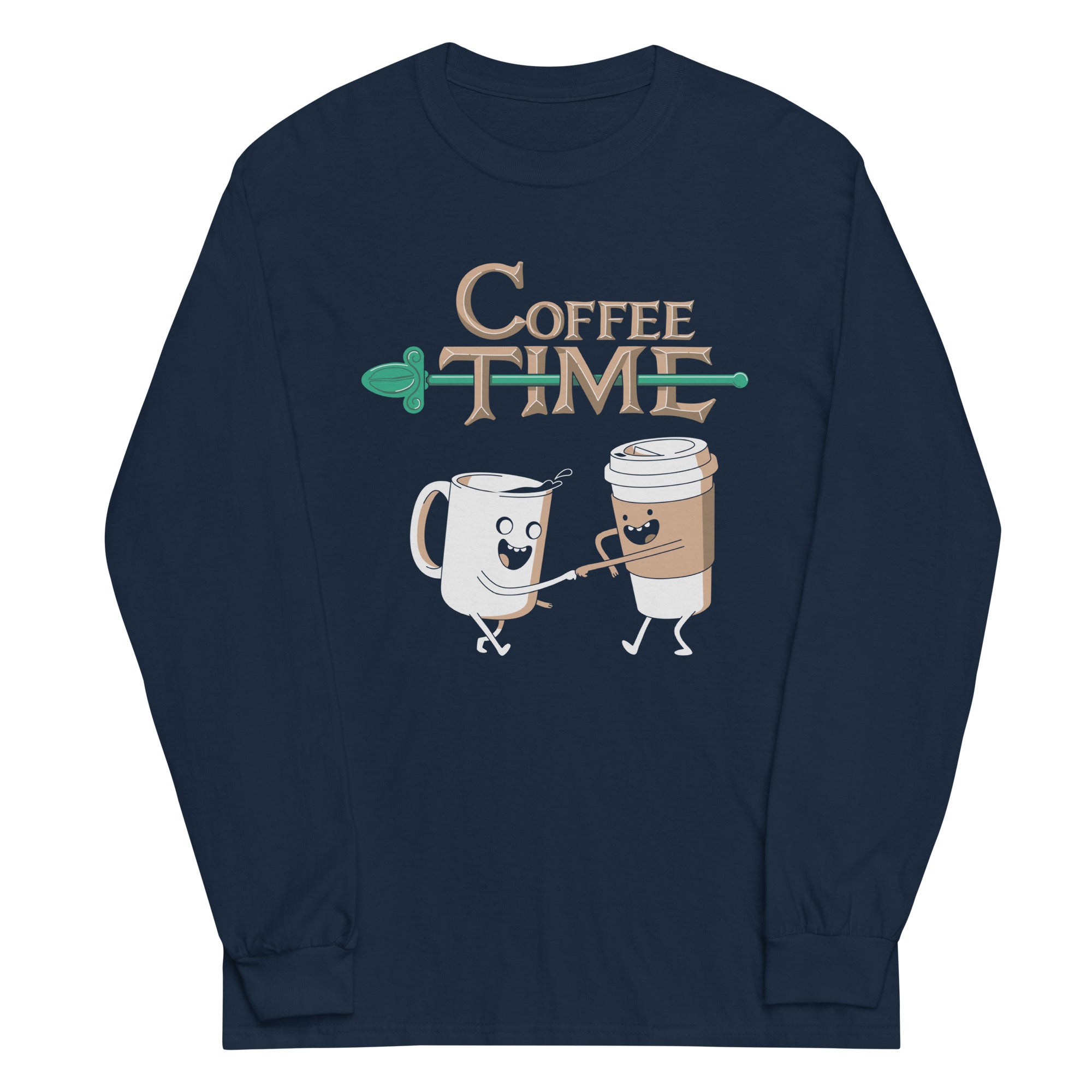 Coffee Time - Adult & Kids T-Shirts, Sweatshirts & Hoodies apparel design preview 1