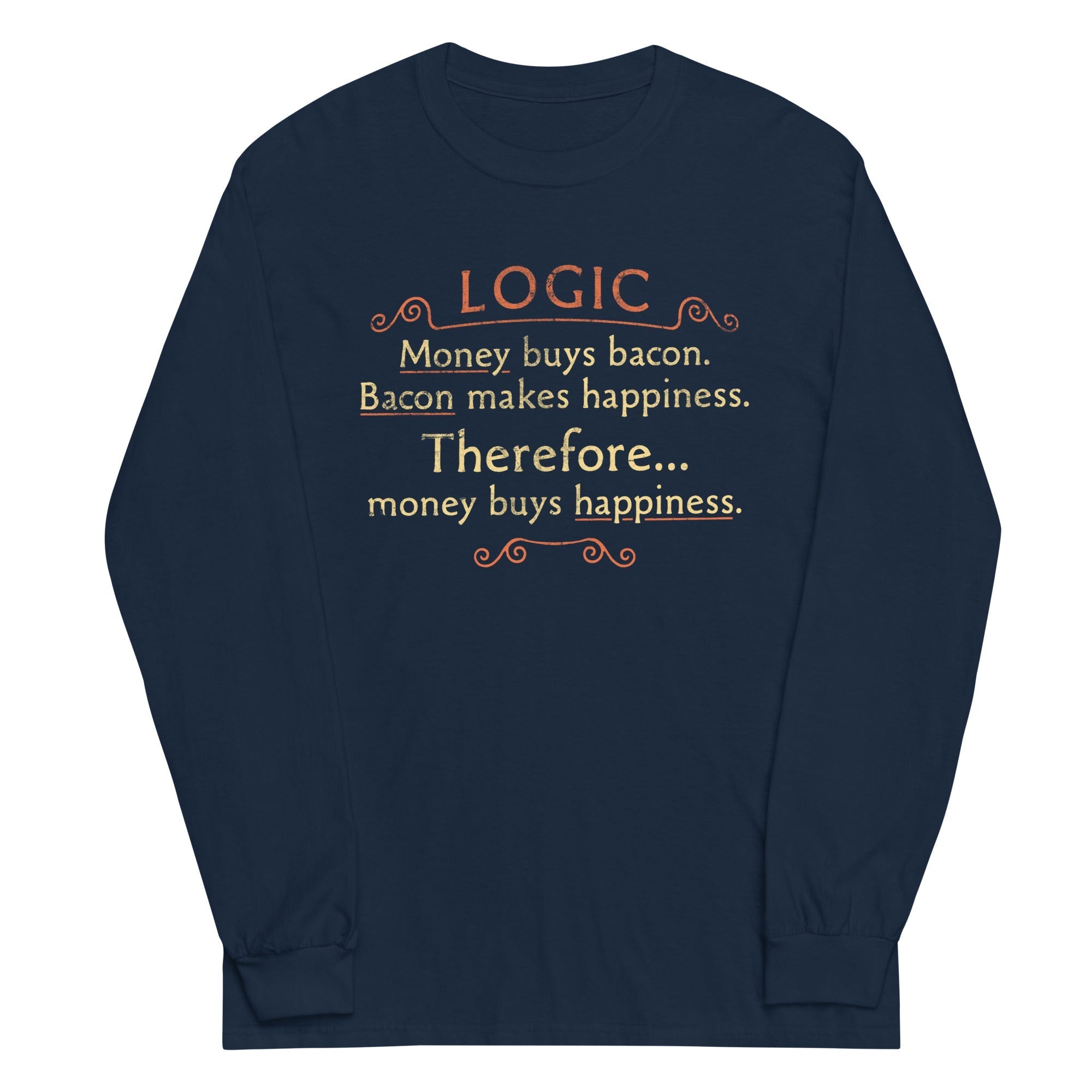 Money Buys Happiness - Adult & Kids T-Shirts, Sweatshirts & Hoodies apparel design preview 1