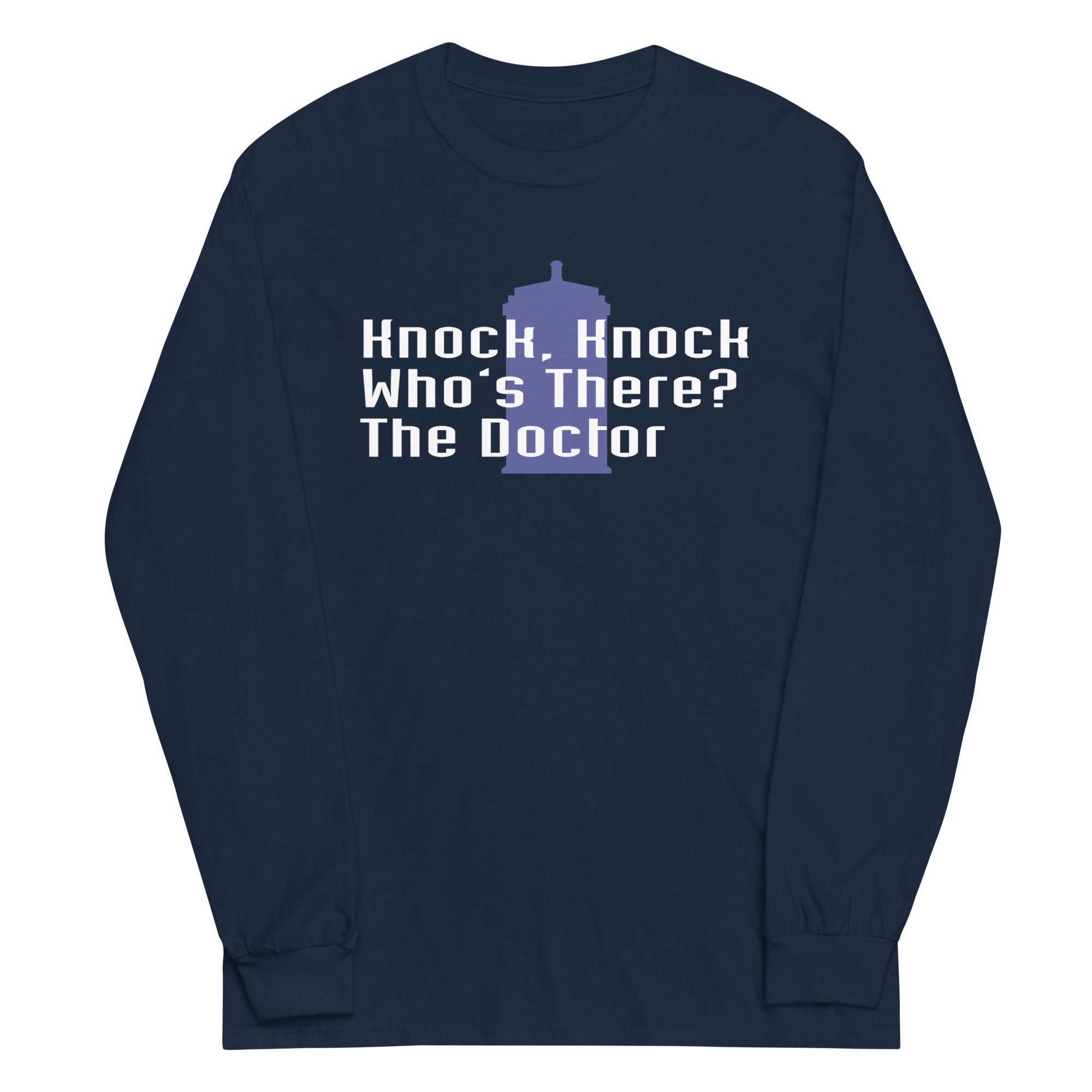 Knock Who's There? The Doctor - Adult & Kids T-Shirts, Sweatshirts & Hoodies apparel design preview 1
