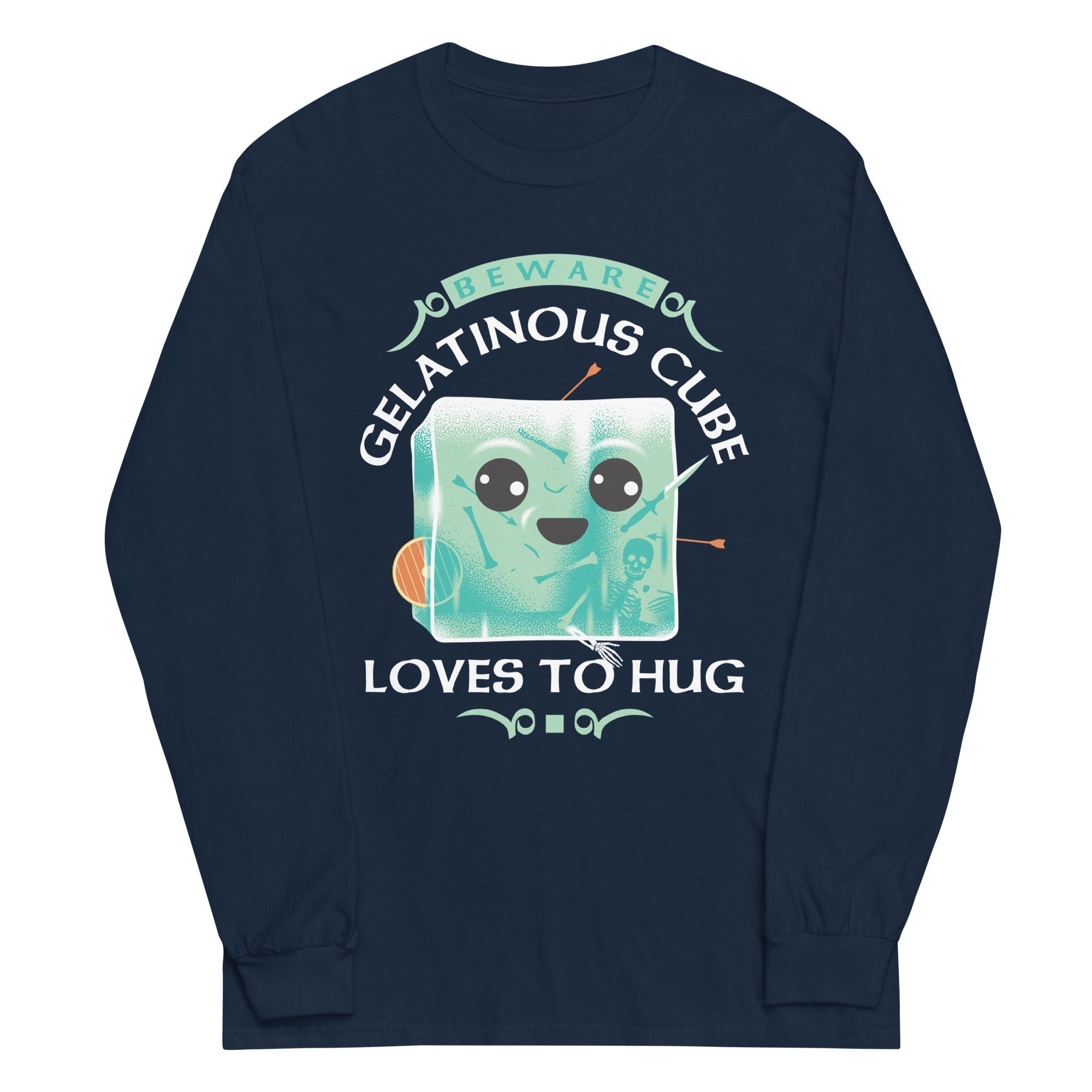 Gelatinous Cube Loves To Hug - Adult & Kids T-Shirts, Sweatshirts & Hoodies apparel design preview 1