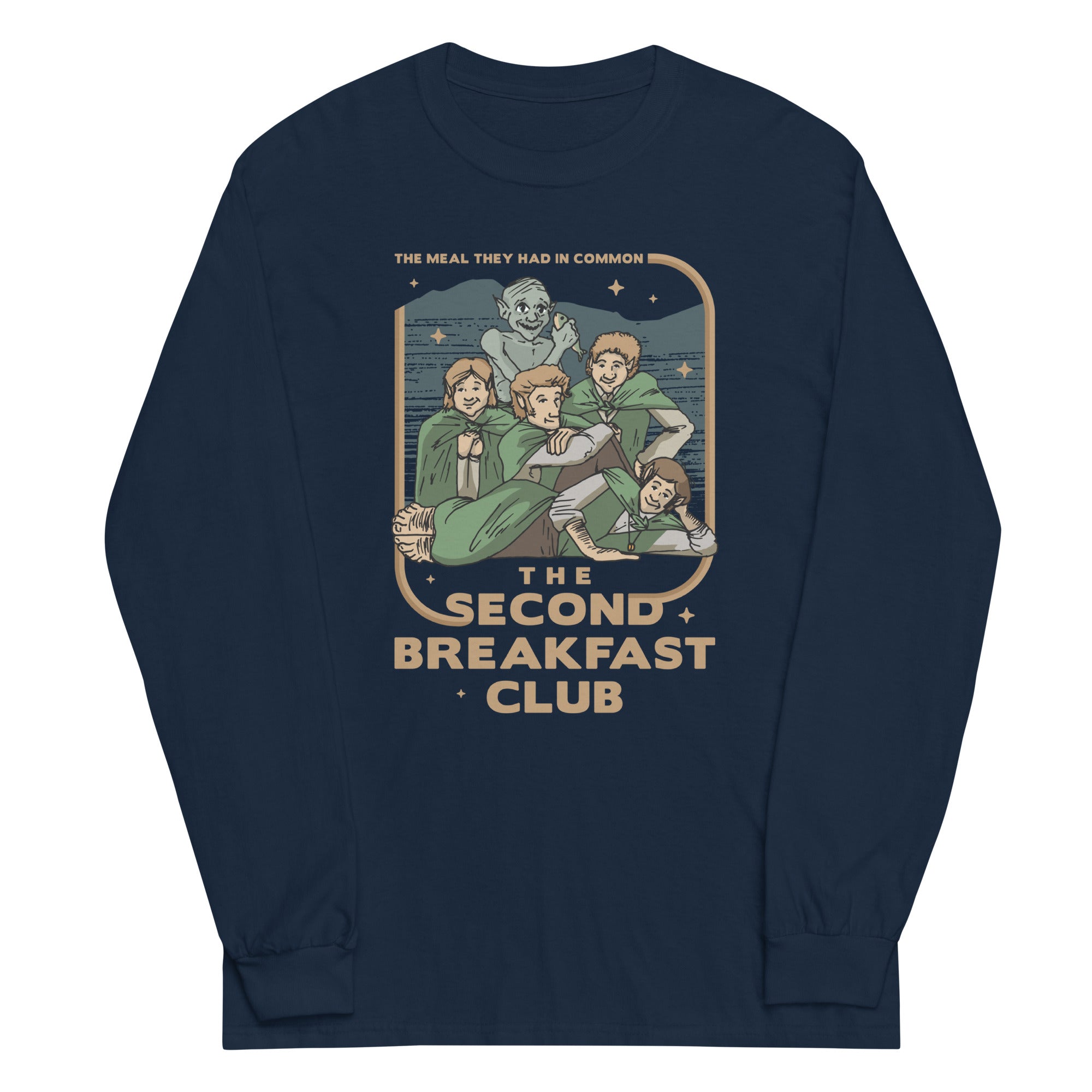The Second Breakfast Club - Adult & Kids T-Shirts, Sweatshirts & Hoodies apparel design preview 1