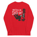 What Does The Sloth Say? - Adult & Kids T-Shirts, Sweatshirts & Hoodies apparel design preview 1