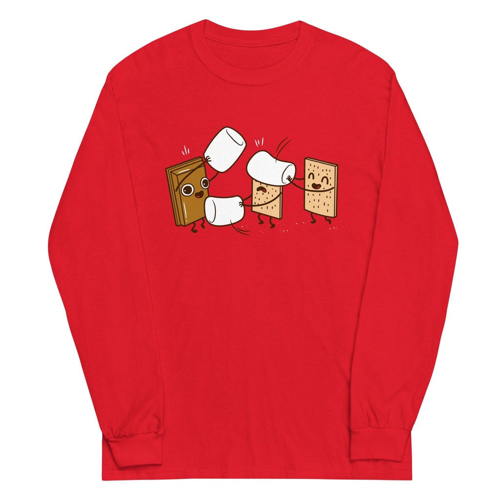 How S'mores Are Made - Adult & Kids T-Shirts, Sweatshirts & Hoodies apparel design preview 1