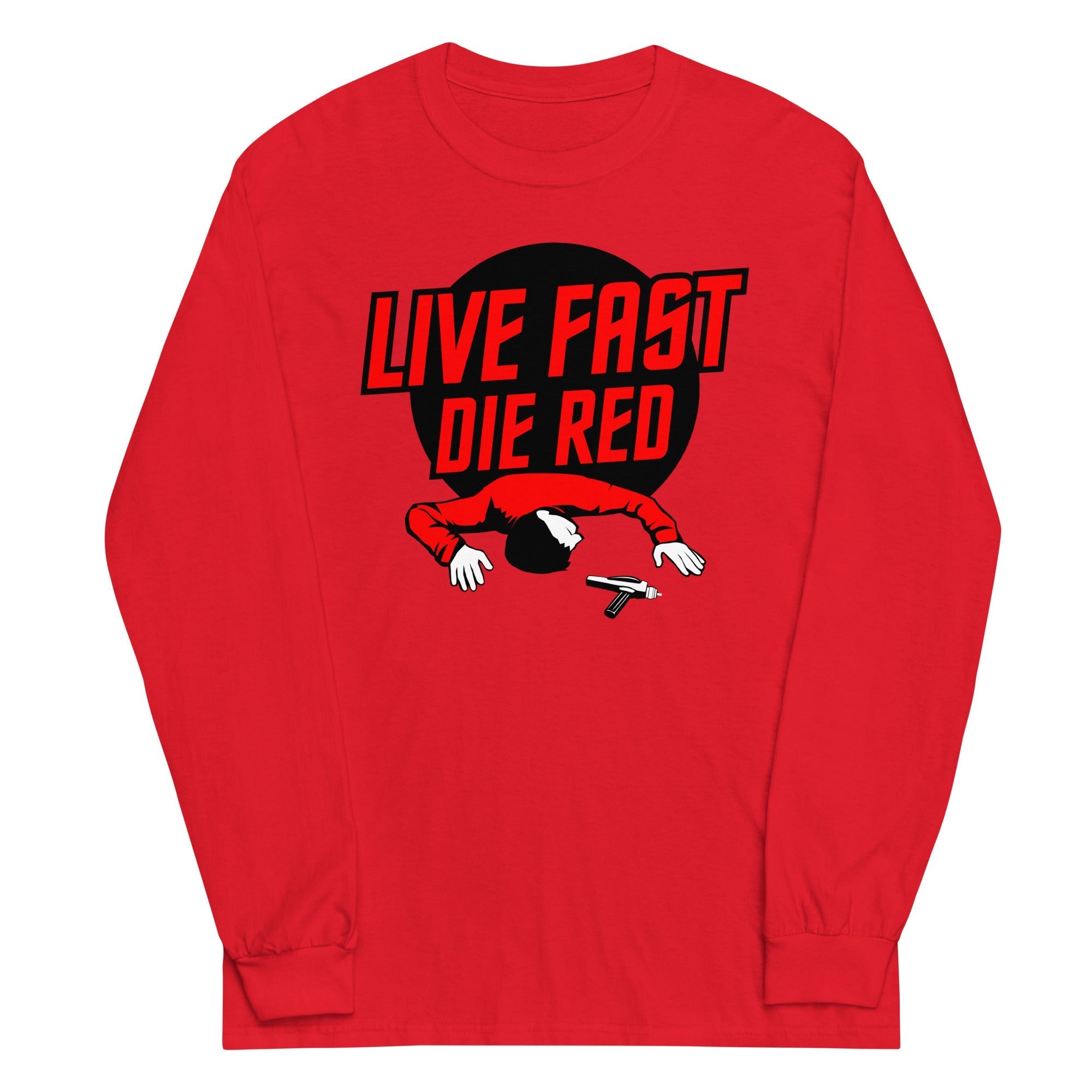 Live Fast Die Red - Adult & Kids T-Shirts, Sweatshirts & Hoodies apparel design preview 1