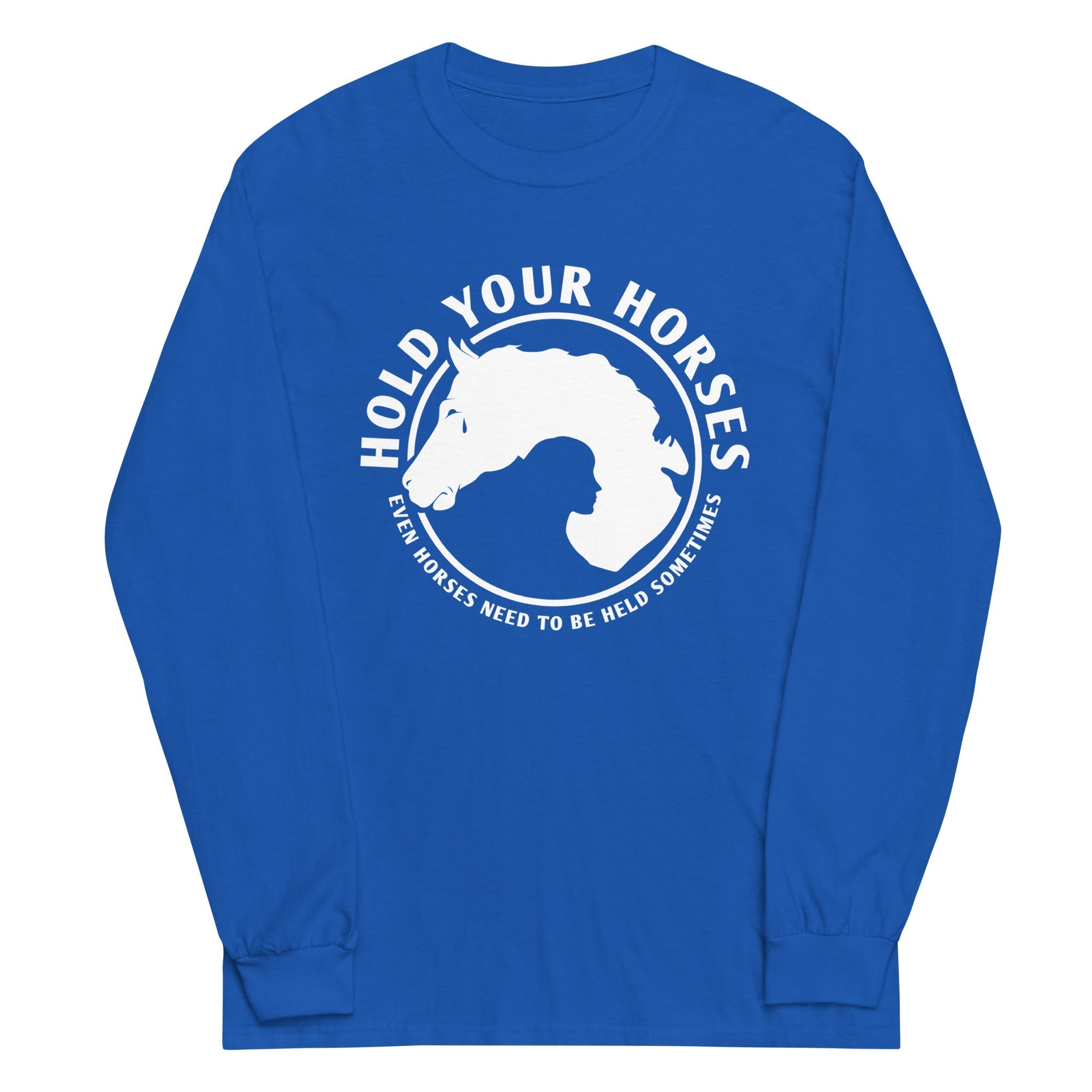 Hold Your Horses - Adult & Kids T-Shirts, Sweatshirts & Hoodies apparel design preview 1
