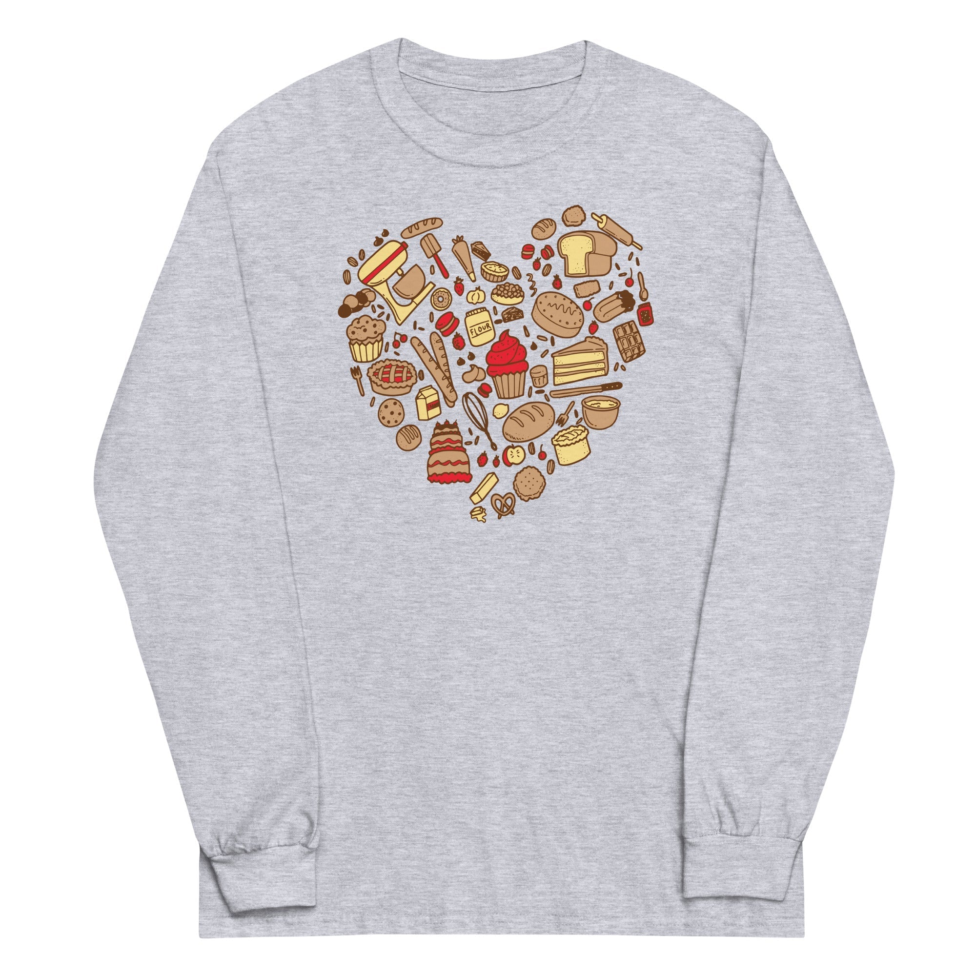 Baking Heart - Adult & Kids T-Shirts, Sweatshirts & Hoodies apparel design preview 1