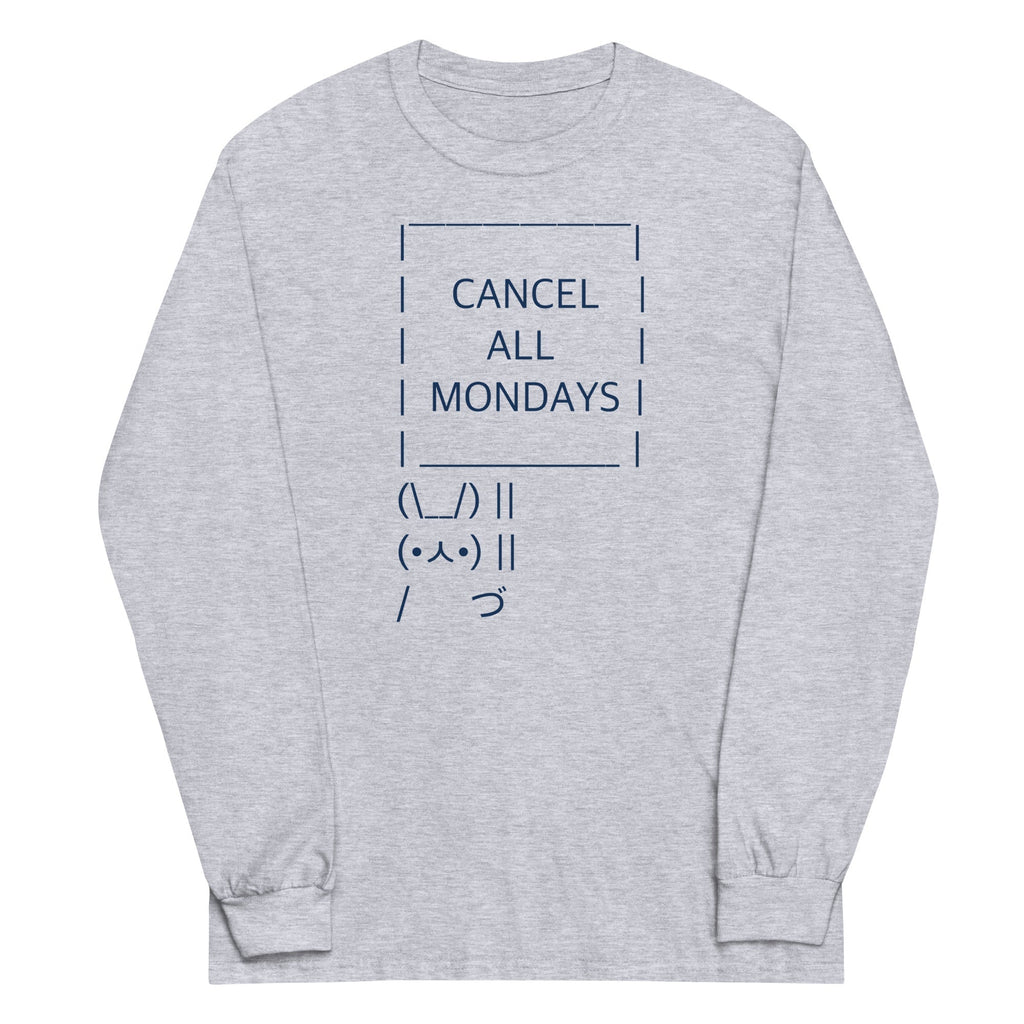 Cancel All Mondays Bunny - Adult & Kids T-Shirts, Sweatshirts & Hoodies apparel design preview 1