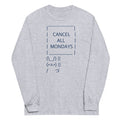 Cancel All Mondays Bunny - Adult & Kids T-Shirts, Sweatshirts & Hoodies apparel design preview 1
