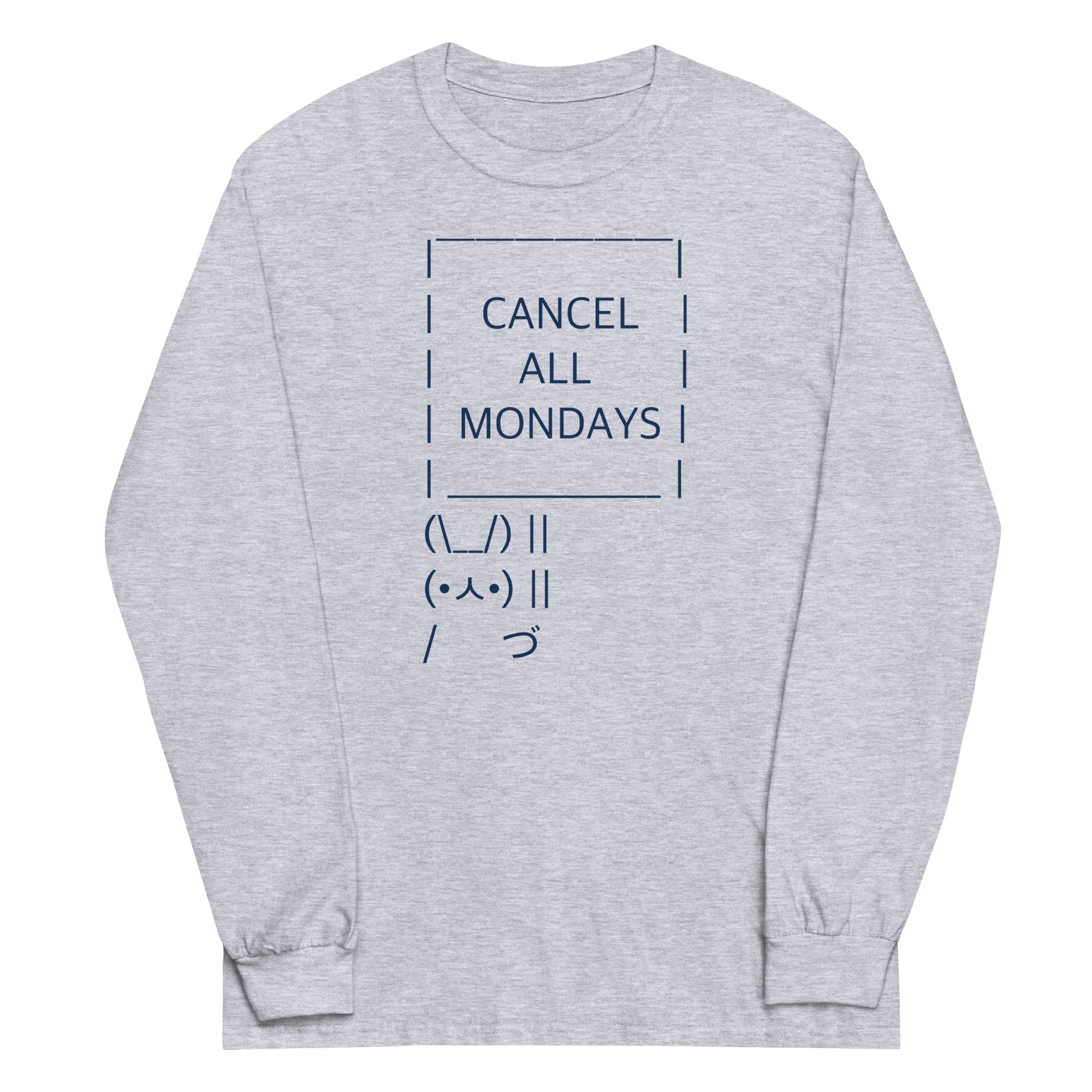 Cancel All Mondays Bunny - Adult & Kids T-Shirts, Sweatshirts & Hoodies apparel design preview 1