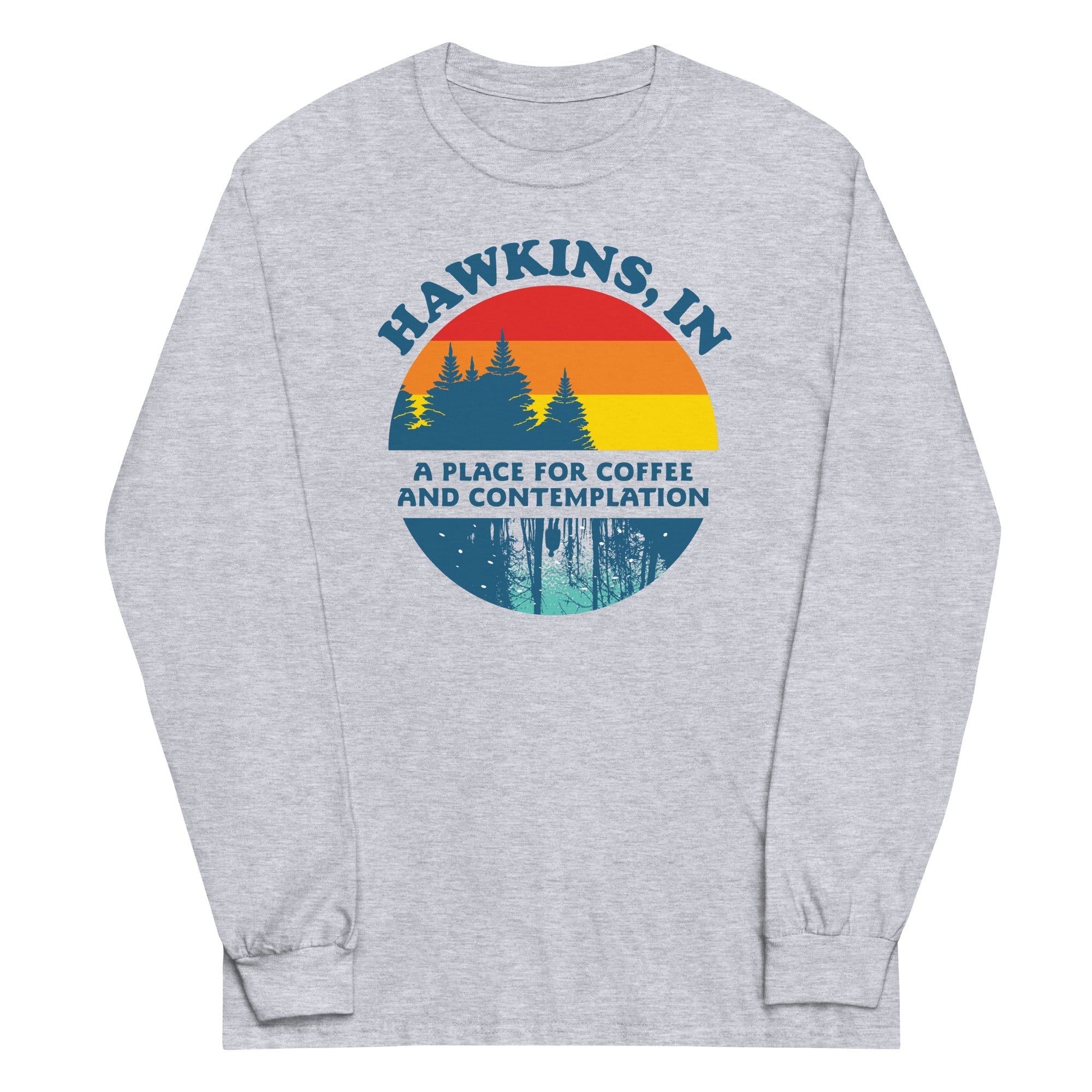 Hawkins Retro - Adult & Kids T-Shirts, Sweatshirts & Hoodies apparel design preview 1