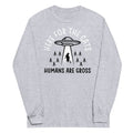 Here For The Cats, Humans Are Gross - Adult & Kids T-Shirts, Sweatshirts & Hoodies apparel design preview 1