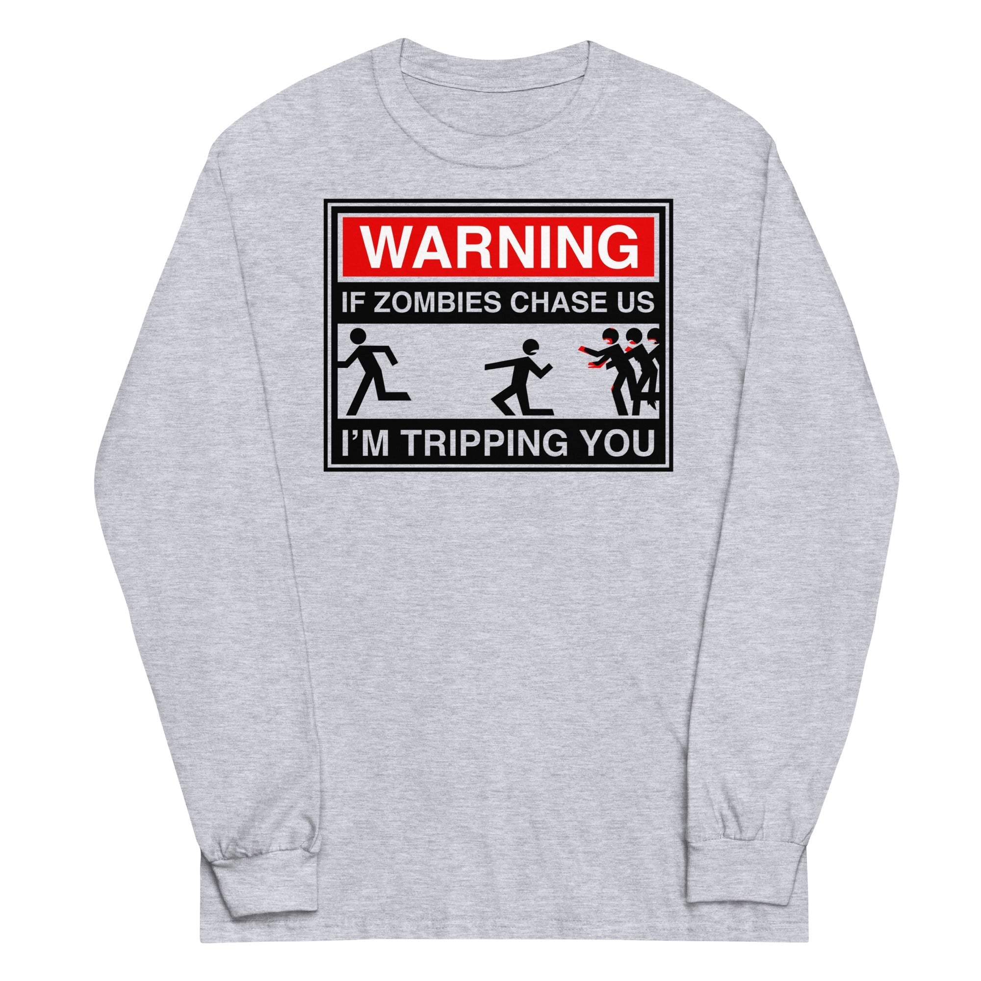 If Zombies Chase Us - Adult & Kids T-Shirts, Sweatshirts & Hoodies apparel design preview 1
