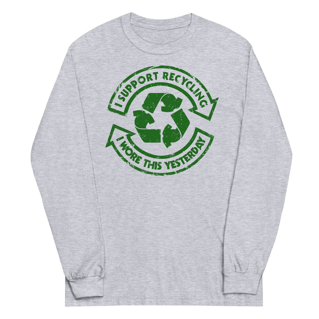I Support Recycling - Adult & Kids T-Shirts, Sweatshirts & Hoodies apparel design preview 1