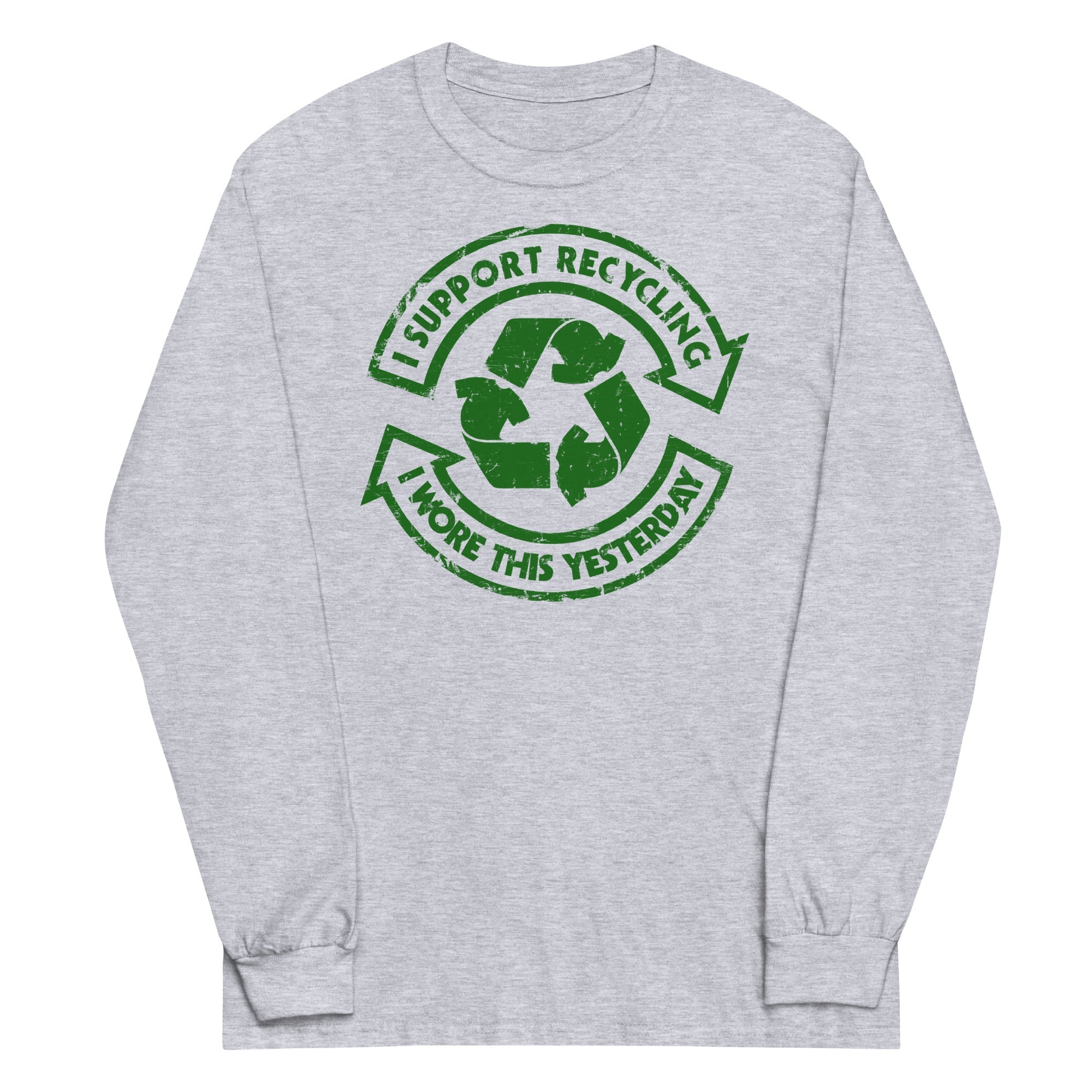 I Support Recycling - Adult & Kids T-Shirts, Sweatshirts & Hoodies apparel design preview 1