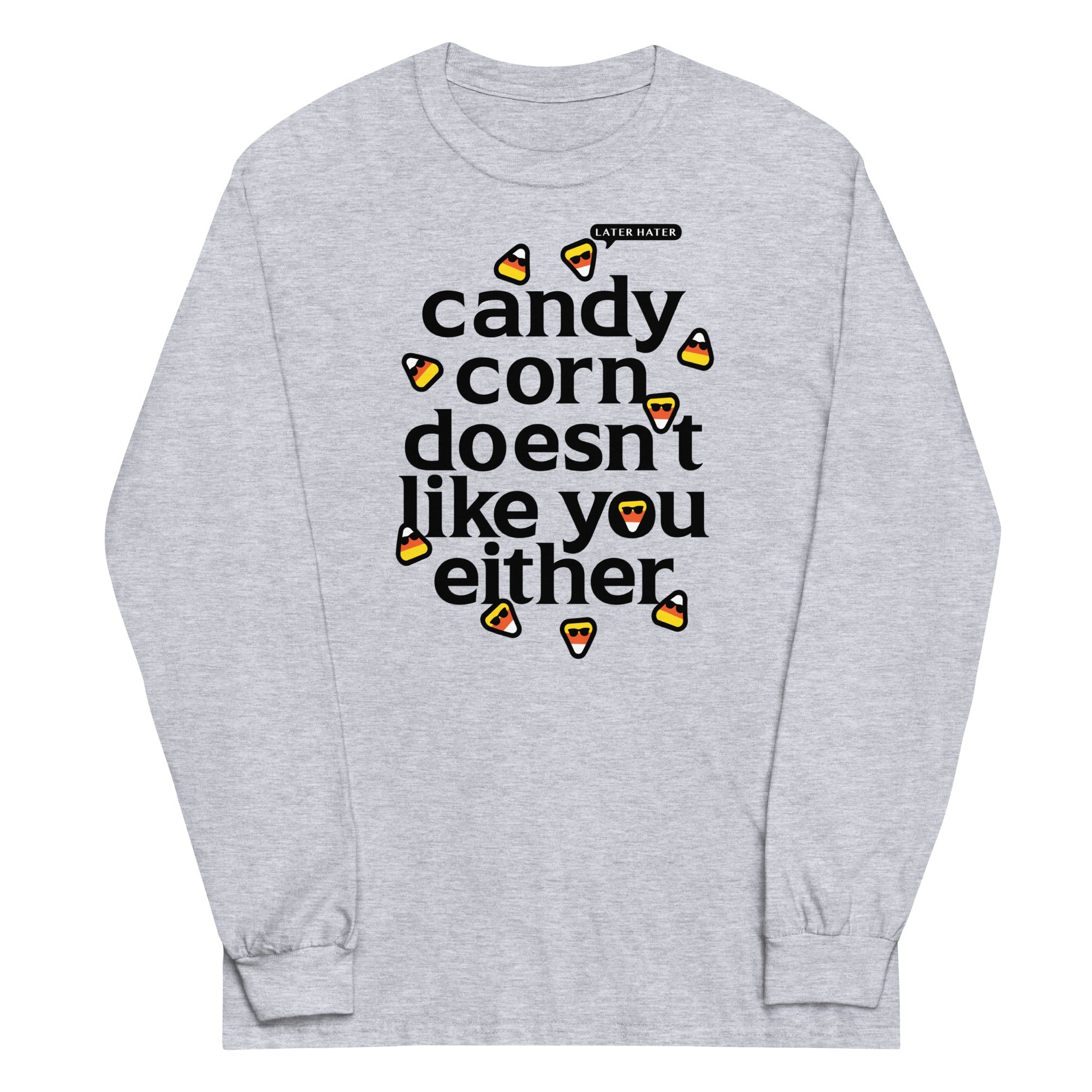 Candy Corn Doesn't Like You Either - Adult & Kids T-Shirts, Sweatshirts & Hoodies apparel design preview 1