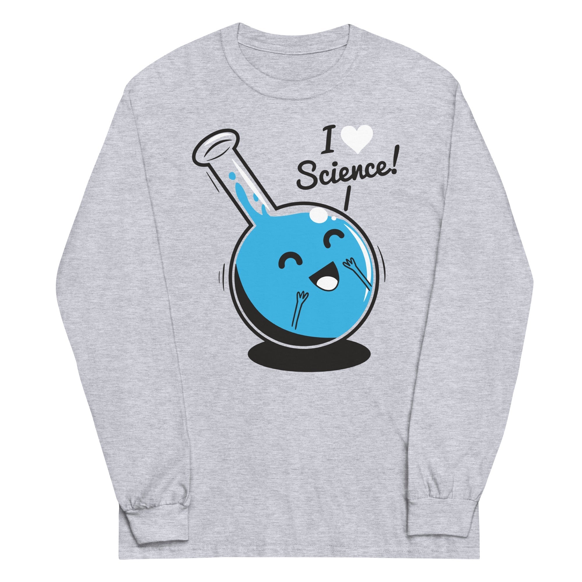 I Heart Science - Adult & Kids T-Shirts, Sweatshirts & Hoodies apparel design preview 1
