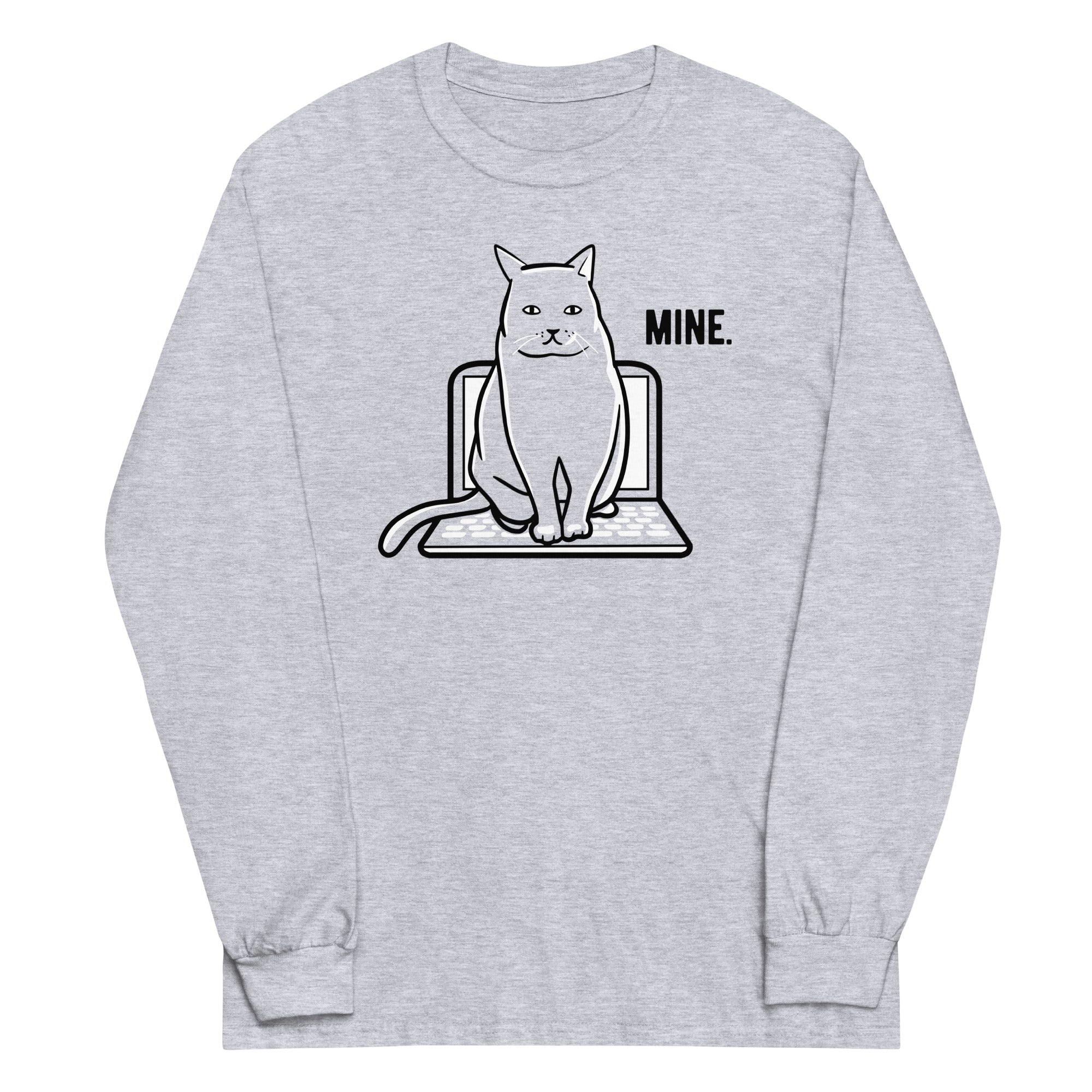 Mine Computer Cat - Adult & Kids T-Shirts, Sweatshirts & Hoodies apparel design preview 1