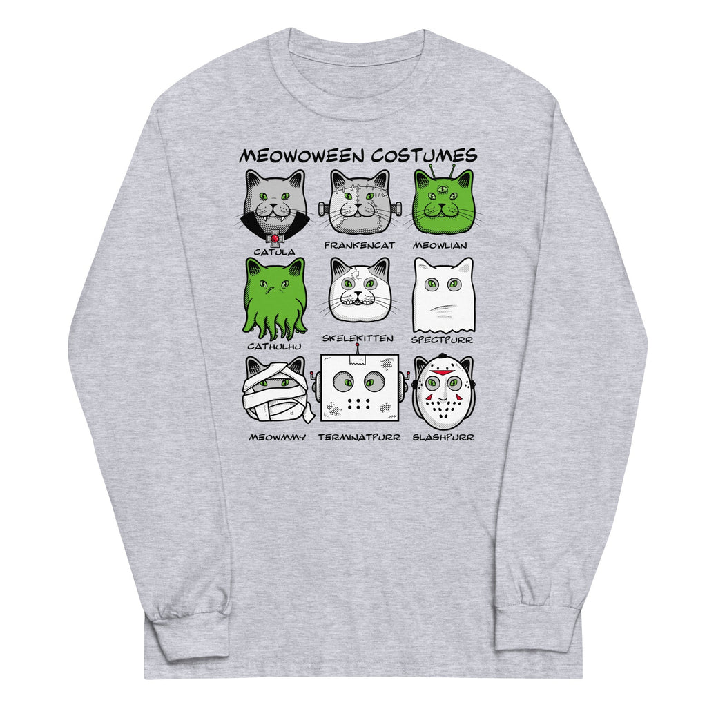 Meowoween Costumes - Adult & Kids T-Shirts, Sweatshirts & Hoodies apparel design preview 1