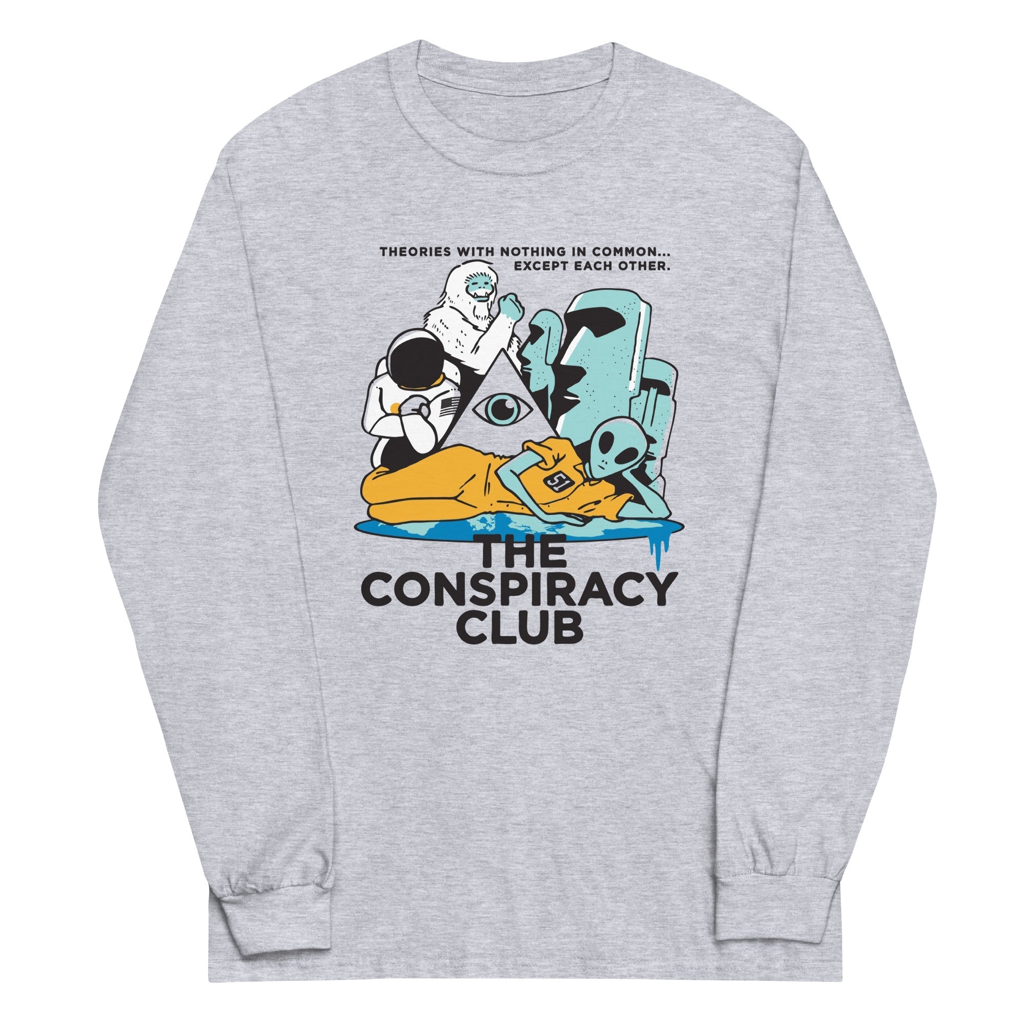 The Conspiracy Club - Adult & Kids T-Shirts, Sweatshirts & Hoodies apparel design preview 1