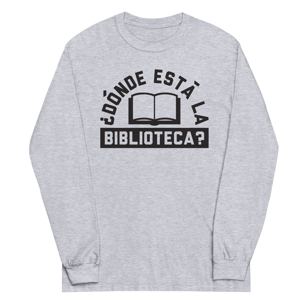 Donde Esta La Biblioteca? - Adult & Kids T-Shirts, Sweatshirts & Hoodies apparel design preview 1