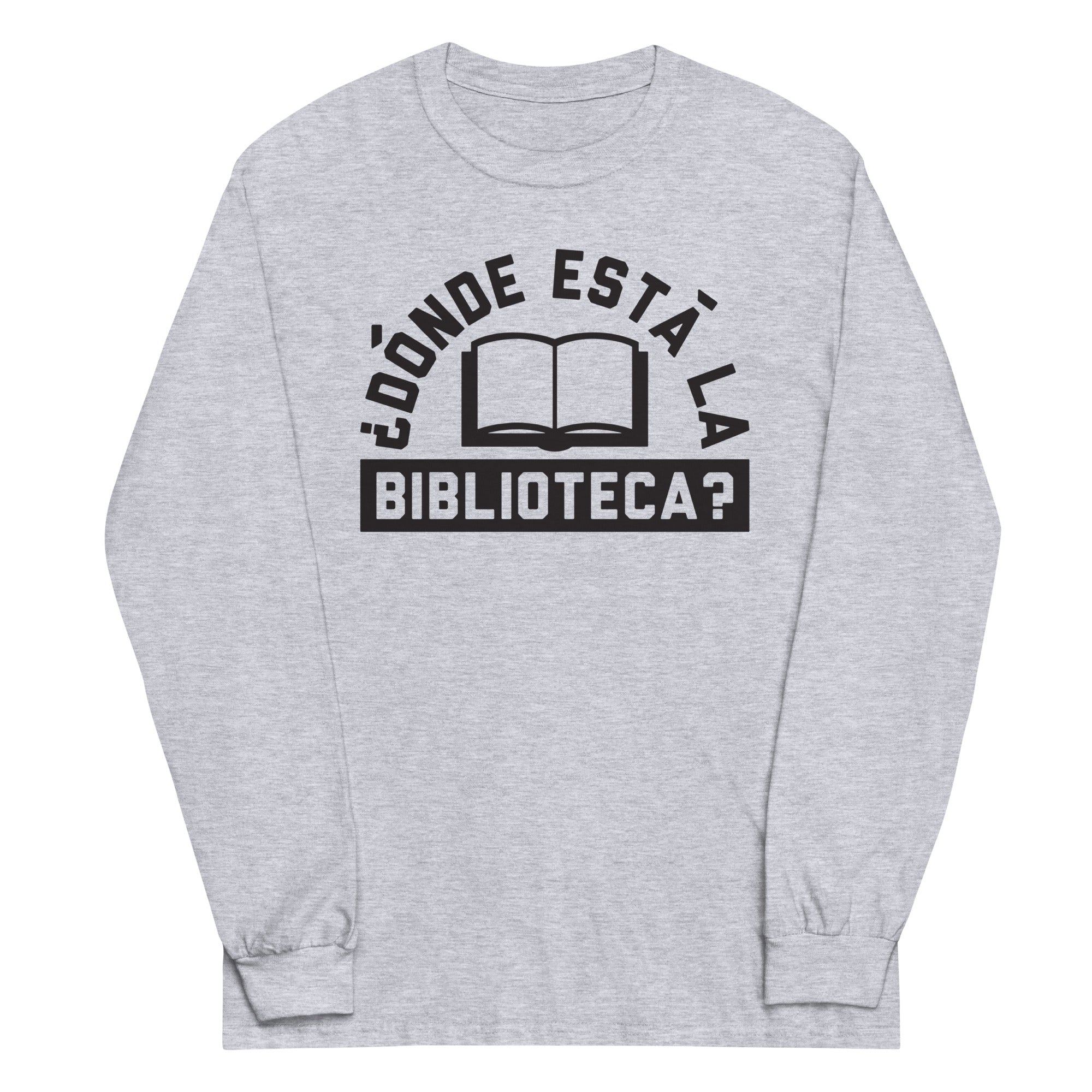 Donde Esta La Biblioteca? - Adult & Kids T-Shirts, Sweatshirts & Hoodies apparel design preview 1