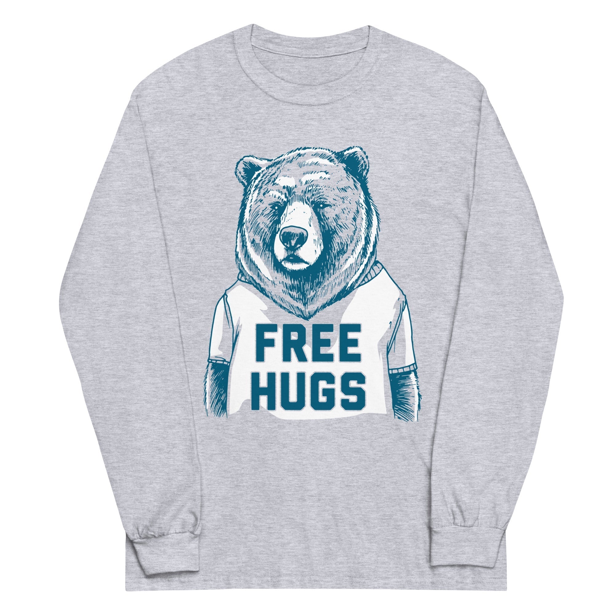 Free Hugs Bear - Adult & Kids T-Shirts, Sweatshirts & Hoodies apparel design preview 1