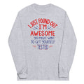 I'm Awesome, Get Yourself Tested - Adult & Kids T-Shirts, Sweatshirts & Hoodies apparel design preview 1