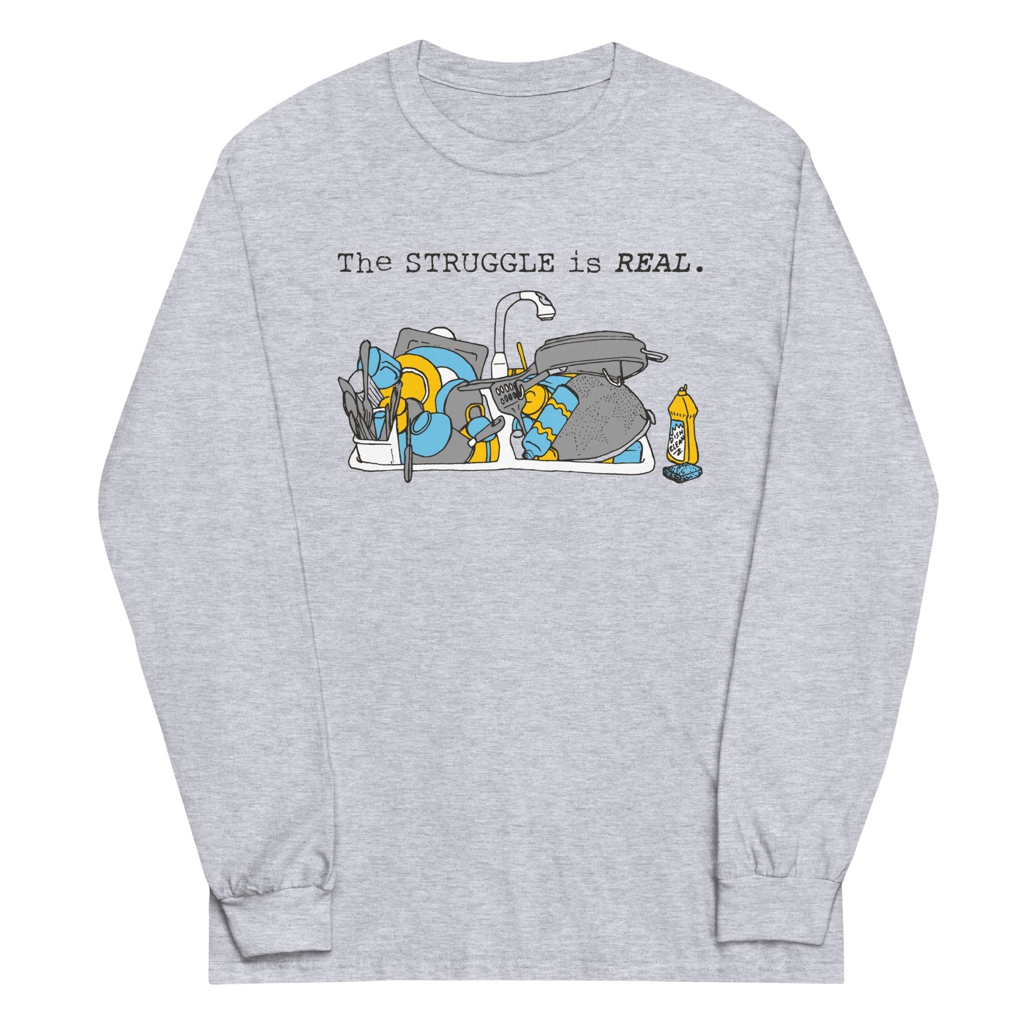 The Struggle Is Real - Adult & Kids T-Shirts, Sweatshirts & Hoodies apparel design preview 1