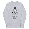 Too Close Eye Chart - Adult & Kids T-Shirts, Sweatshirts & Hoodies apparel design preview 1