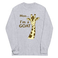 Moo, I'm A Goat - Adult & Kids T-Shirts, Sweatshirts & Hoodies apparel design preview 1