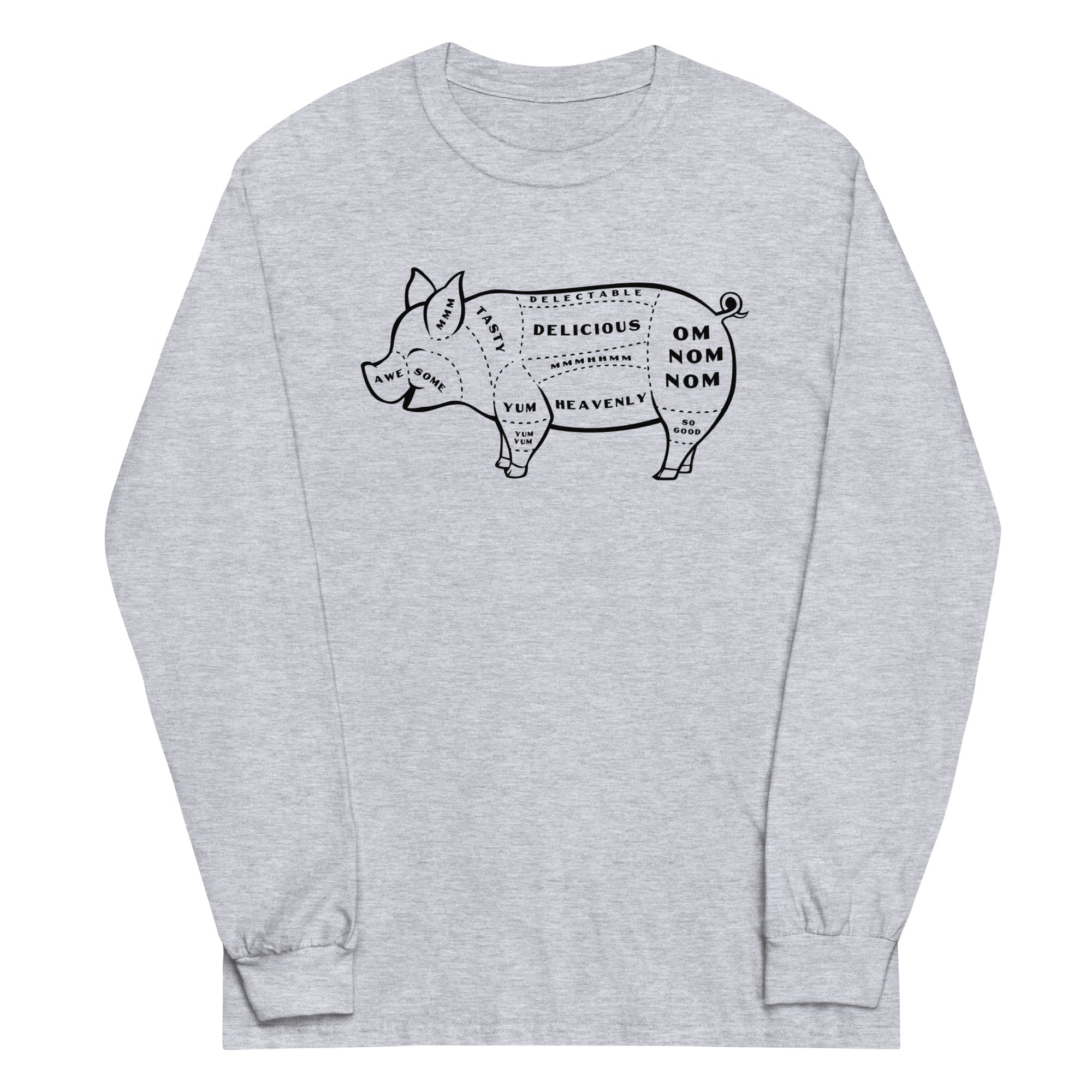 Tasty Pig Cuts - Adult & Kids T-Shirts, Sweatshirts & Hoodies apparel design preview 1