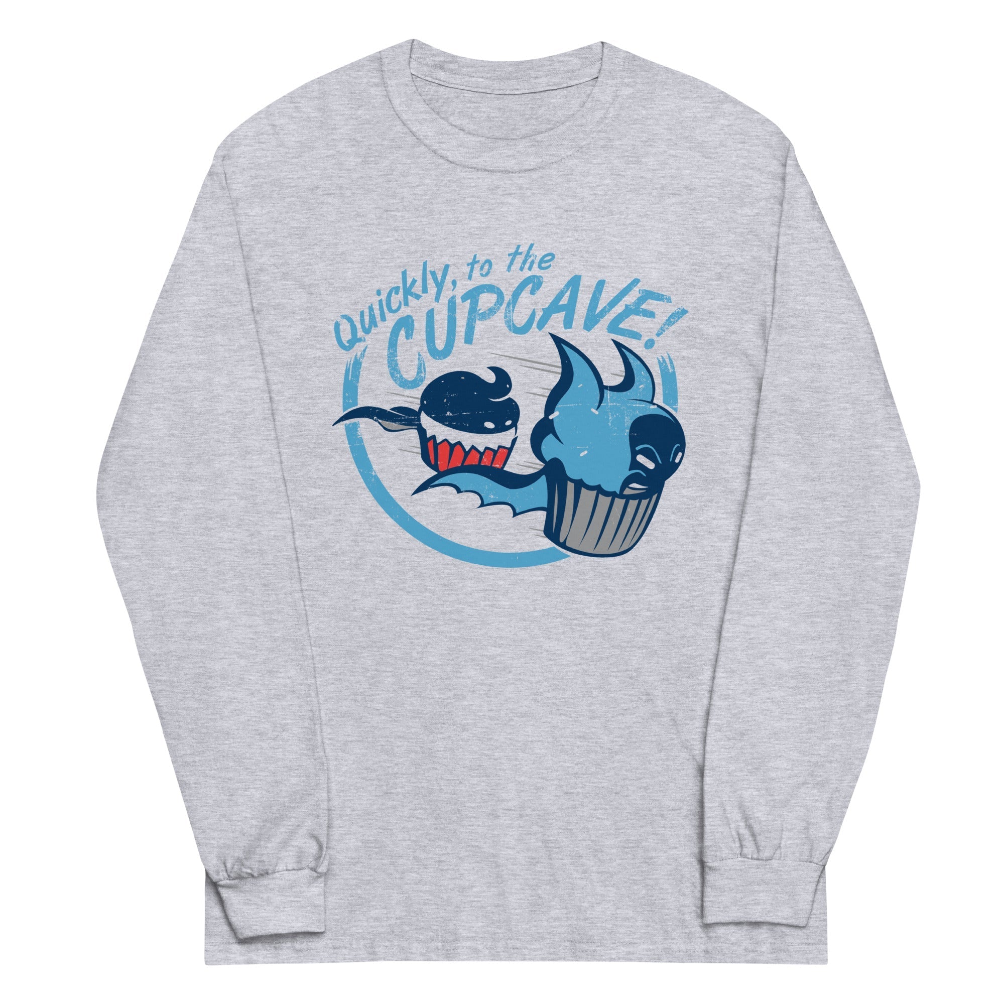Quickly, To The Cupcave! - Adult & Kids T-Shirts, Sweatshirts & Hoodies apparel design preview 1