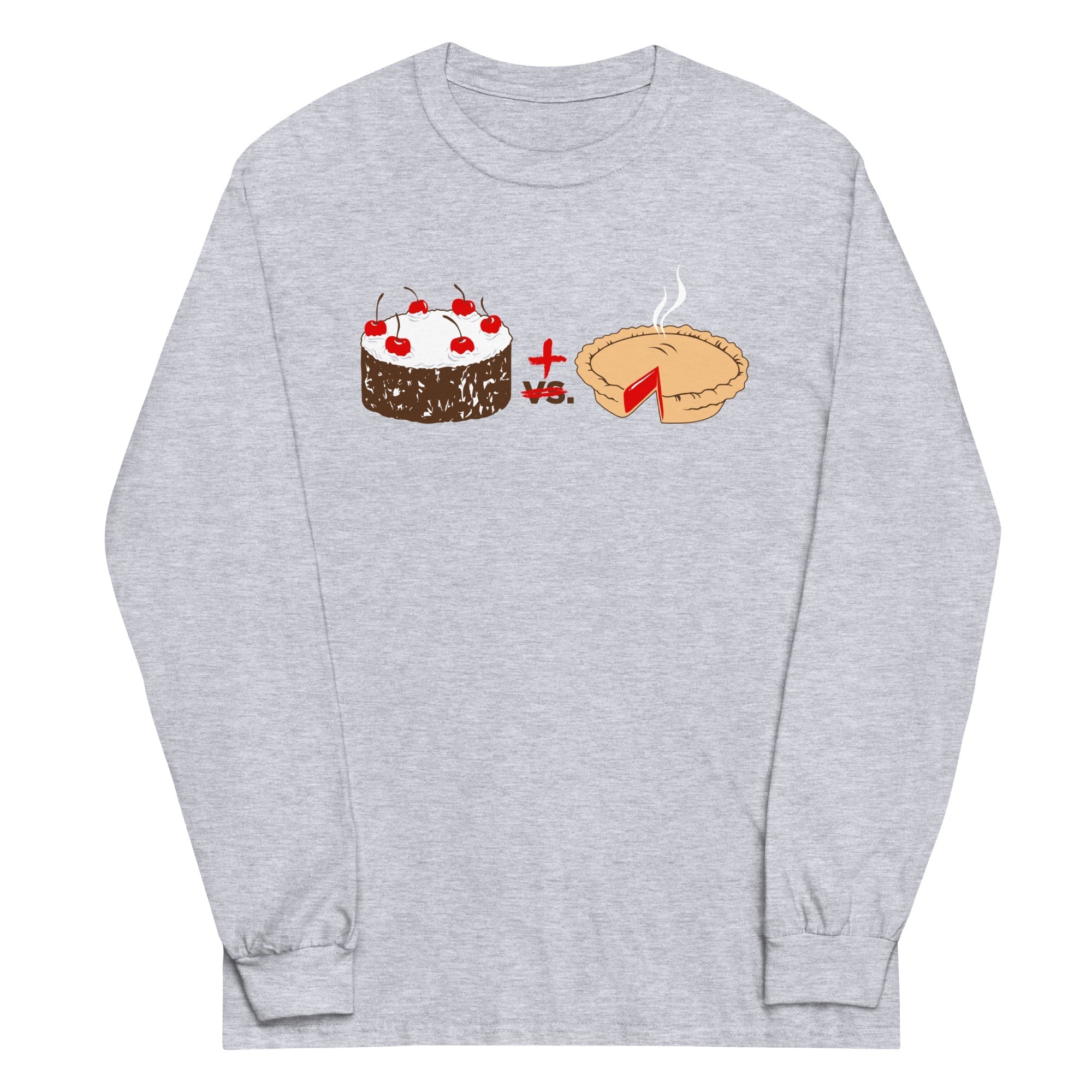 Cake Plus Pie - Adult & Kids T-Shirts, Sweatshirts & Hoodies apparel design preview 1