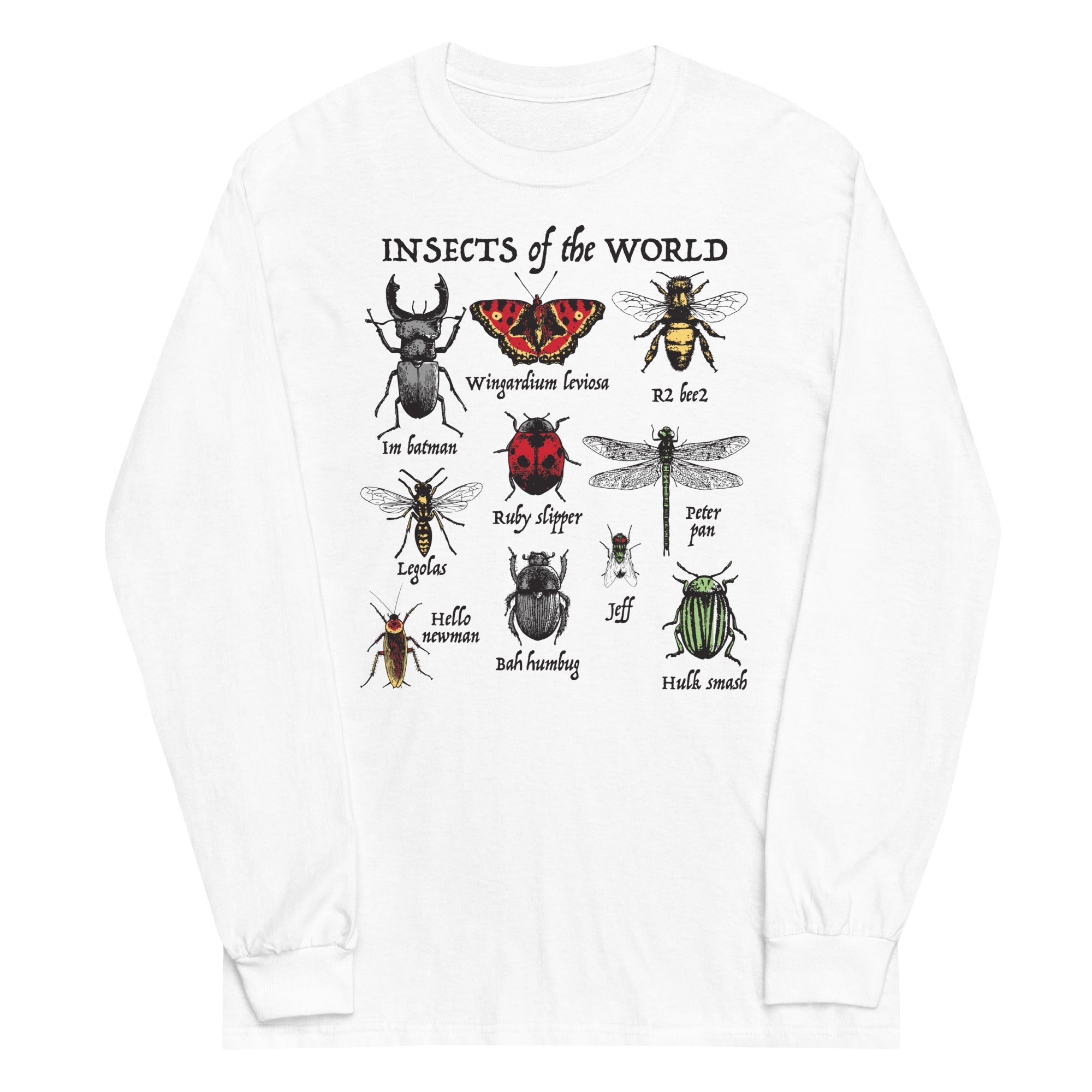 Insects Of The World - Adult & Kids T-Shirts, Sweatshirts & Hoodies apparel design preview 1