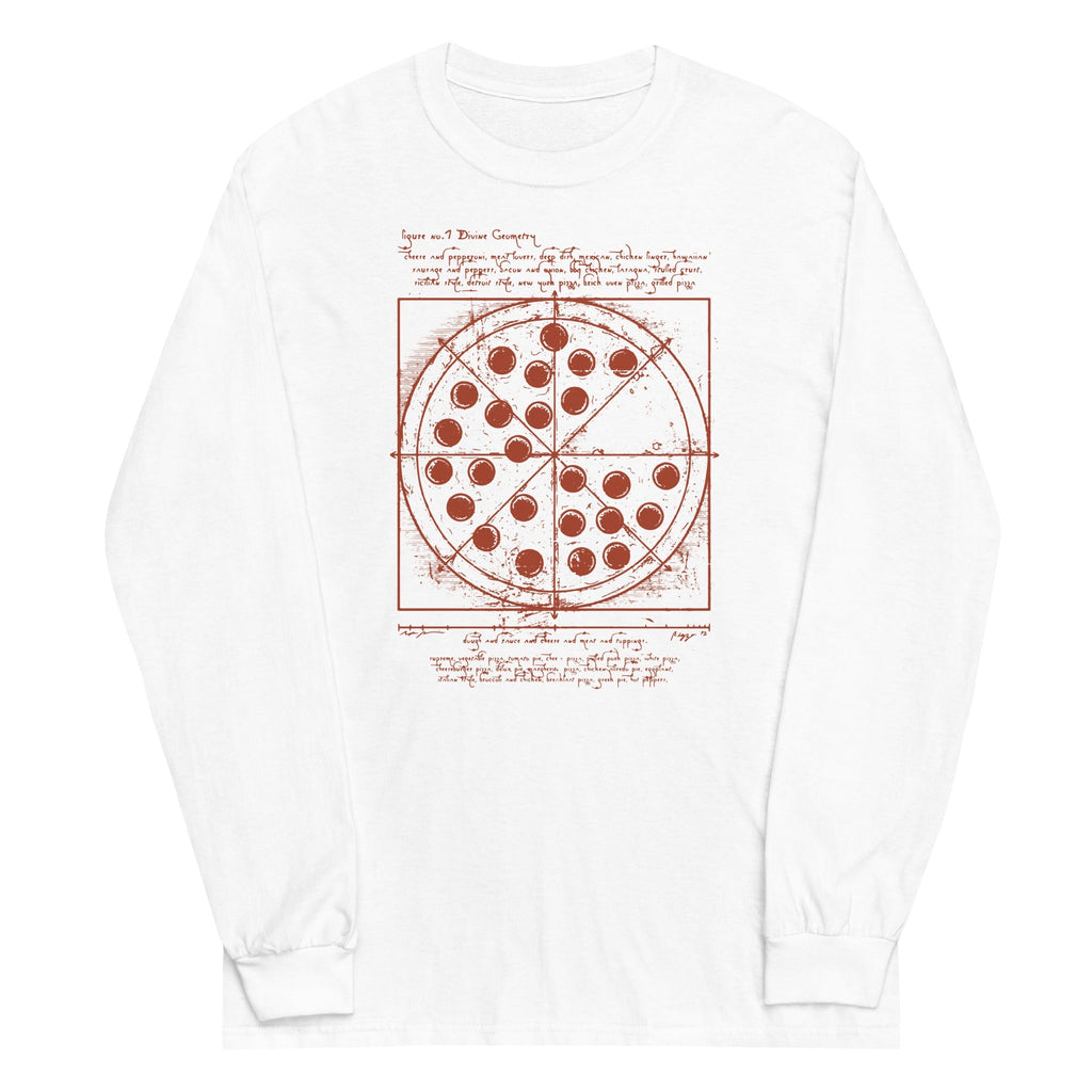 Vitruvian Pizza - Adult & Kids T-Shirts, Sweatshirts & Hoodies apparel design preview 1