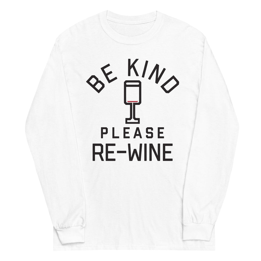 Be Kind, Please Re-Wine - Adult & Kids T-Shirts, Sweatshirts & Hoodies apparel design preview 1