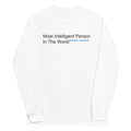 Most Intelligent Person in the World Citation Needed - Adult & Kids T-Shirts, Sweatshirts & Hoodies apparel design preview 1