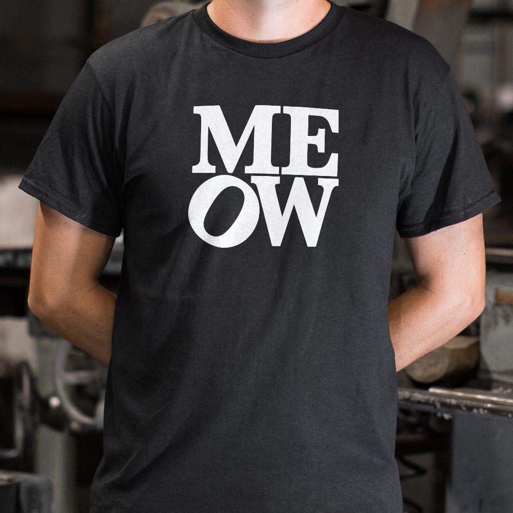 Meow - Adult & Kids T-Shirts, Sweatshirts & Hoodies apparel design preview 1