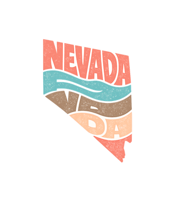 Vintage Nevada State - Adult & Kids T-Shirts, Sweatshirts & Hoodies apparel design preview 1