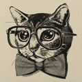Nerd Cat - Adult & Kids T-Shirts, Sweatshirts & Hoodies apparel design preview 1