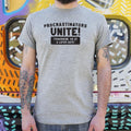 Procrastinators Unite - Adult & Kids T-Shirts, Sweatshirts & Hoodies apparel design preview 1