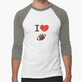 I Love Football T-Shirt - Trendy Graphic for Adults - T-Shirt, Sweatshirt, Hoodie